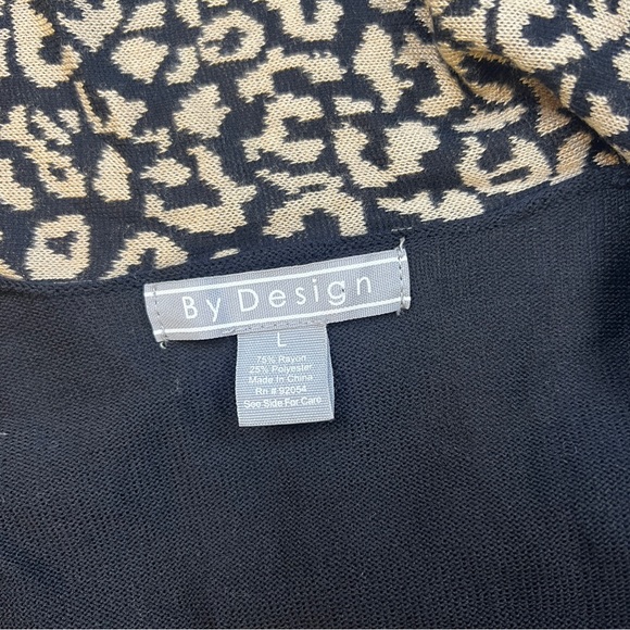 By Design Animal Print Cardigan - Picture 3 of 3